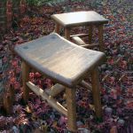 arco stool / ピッコラ SHIMS FURNITUREが樽材で制作した小さなスツール2脚