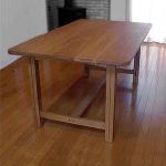 dining table / TAM SHIMS FURNITURE製作の楢無垢材のカスタムメイドダイニングテーブル オイルフィニッシュ