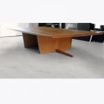 low table / FUK SHIMS FURNITUREが制作した楢無垢材のカスタムメイドローテーブル オイルフィニッシュ