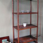 四方棚 木工家清水久勝制作の欅無垢材の四方棚