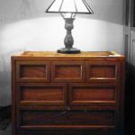 chest TANA 木工家清水久勝制作の欅無垢材の3段引き出しのチェスト